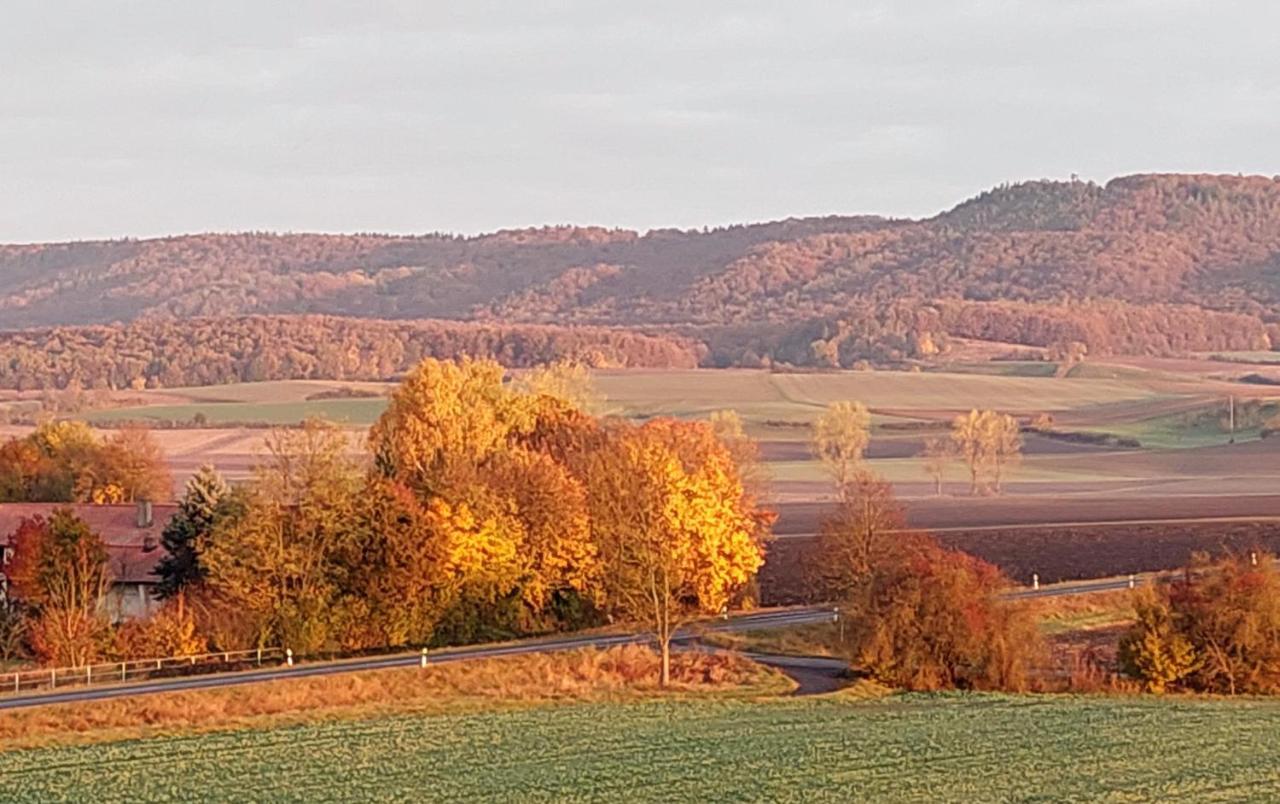 Ferienwohnung "Auszeit" Hofheim in Unterfranken エクステリア 写真